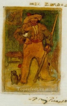 エル・ズルド 1899 パブロ・ピカソ Oil Paintings